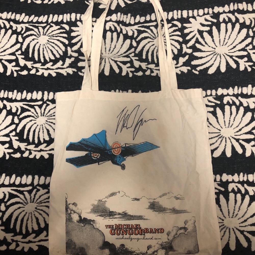 Vintage Signed Michael Gungor Band Bag 🥰